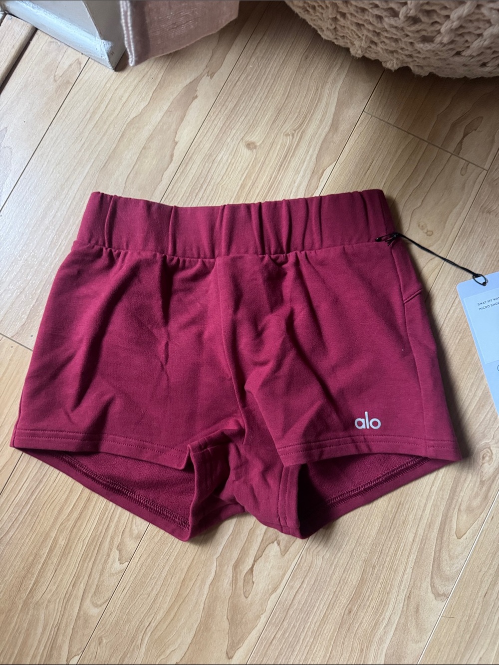 ALO Yoga Sway My Way Micro Short Summer Romance Red